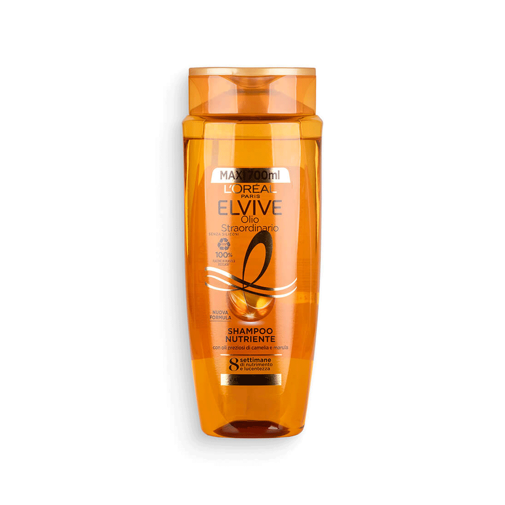Loreal Elvive Olio Straordinario Shampoo Nutriente 700ml - Snapcart.pk