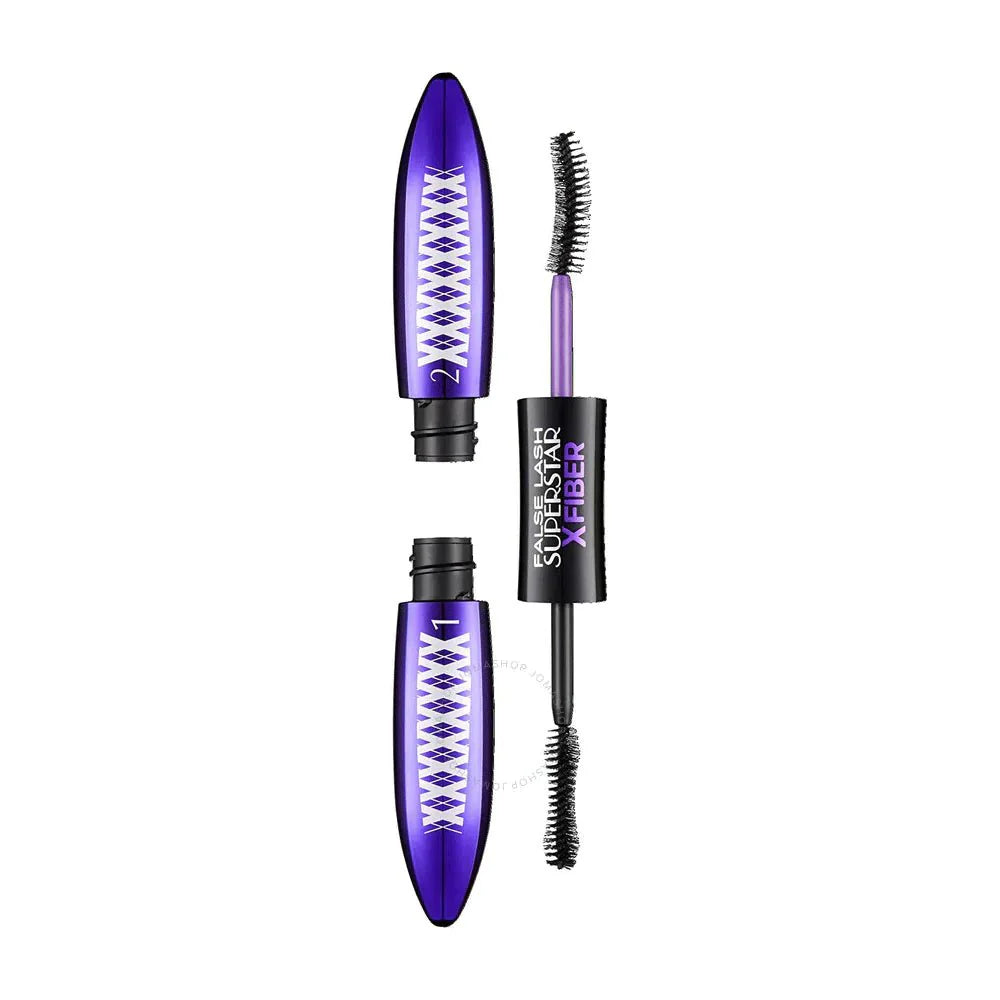 L'Oreal False Lash Superstar X-Fiber Mascara Xtreme Black