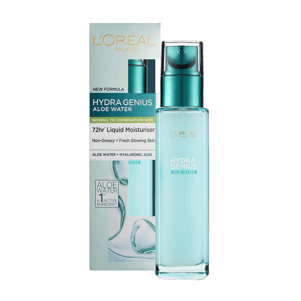 Loreal Hydra Genius Aloe Water Normal To Dry Skin 70ml - Snapcart.pk