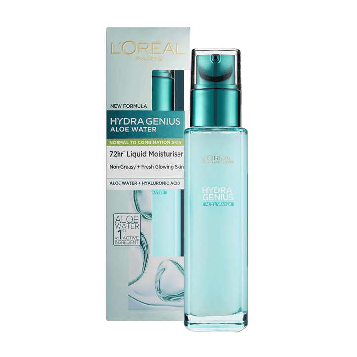 Loreal Hydra Genius Aloe Water Normal To Dry Skin 70ml - Snapcart.pk