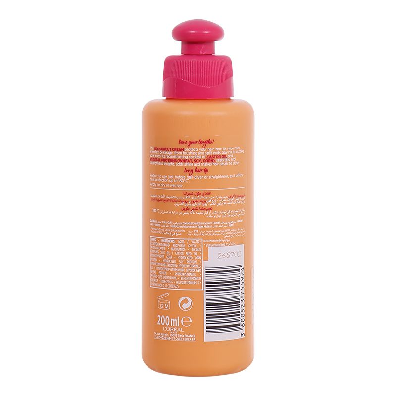 Loreal Professional Elvive Dream Long No Hair Cut Cream, 200ml