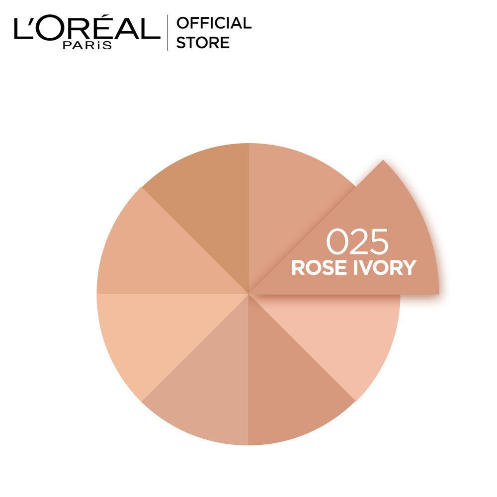Loreal Inf. 24h Matte Cover Fdt 25 Rose Ivory