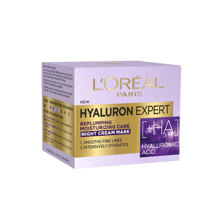 Loreal Hyaluron Expert Night Cream Mask 50ml - Snapcart.pk