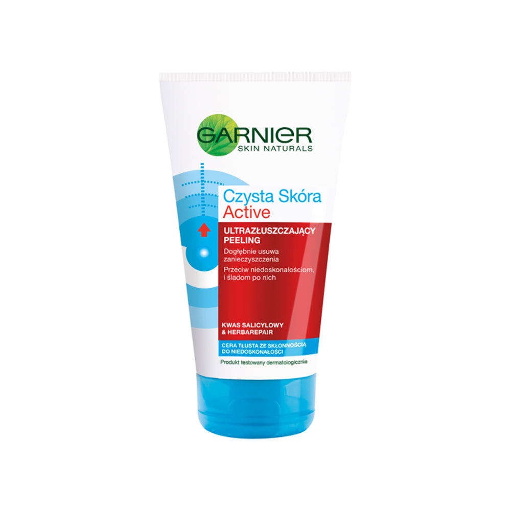 Garnier Pure Skin Active Peeling Face Scrub 150ml - Snapcart.pk