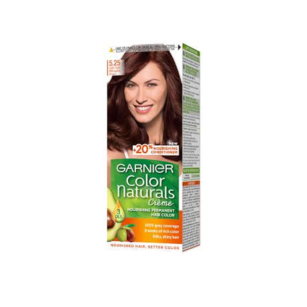 Garnier Color Natural Creme 5.25 Light Opal Mahnogany Brown - Snapcart.pk