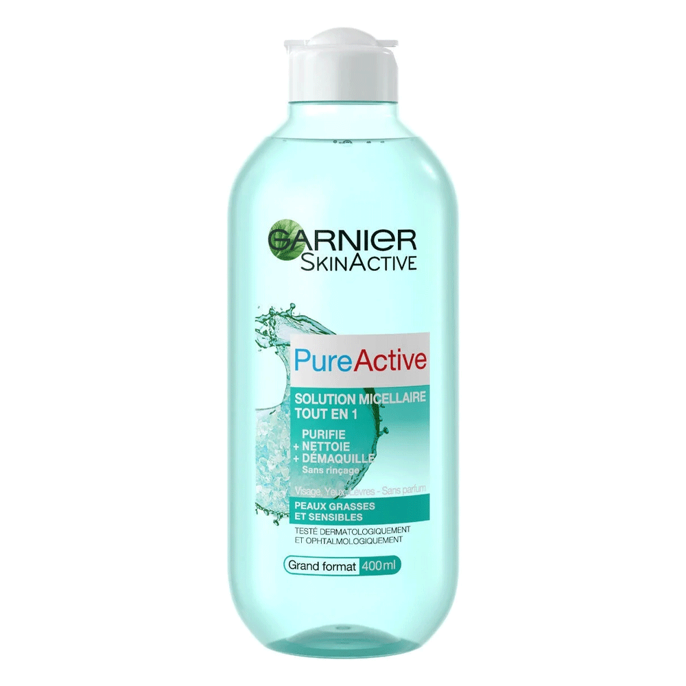 Garnier Pure Active Solution Micellaire 2in1 400ml - Snapcart.pk