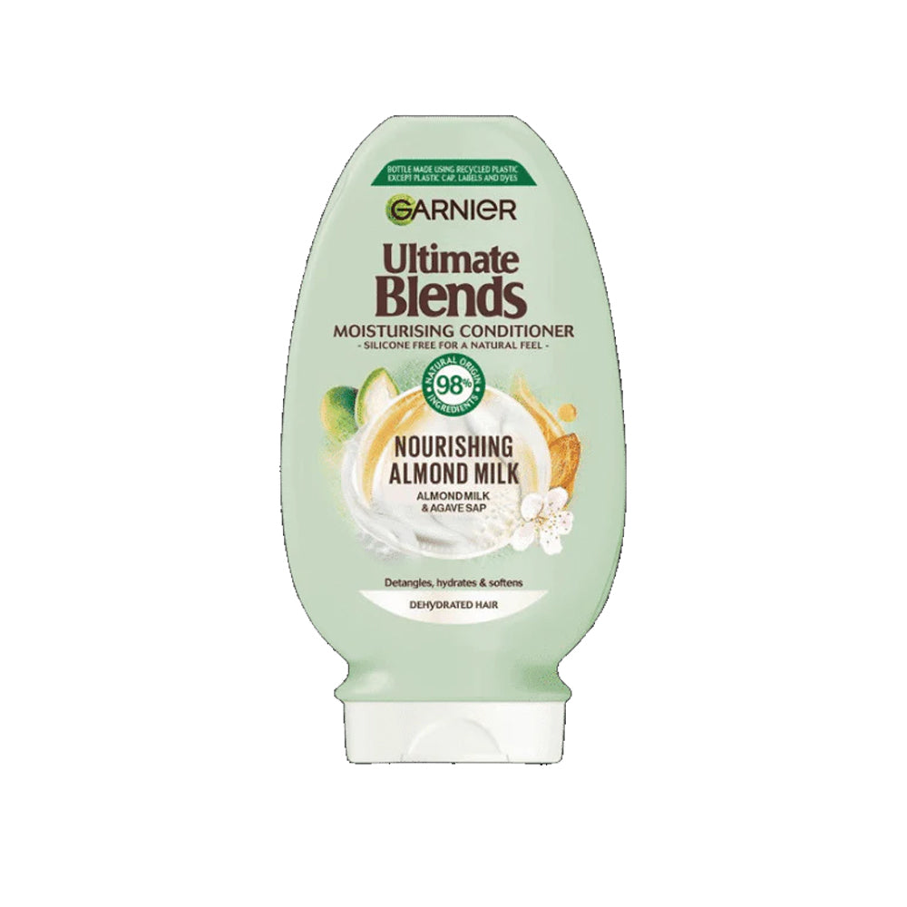 Garnier Ultimate Blends Nourishing Almond Milk Conditioner 400ml - Snapcart.pk
