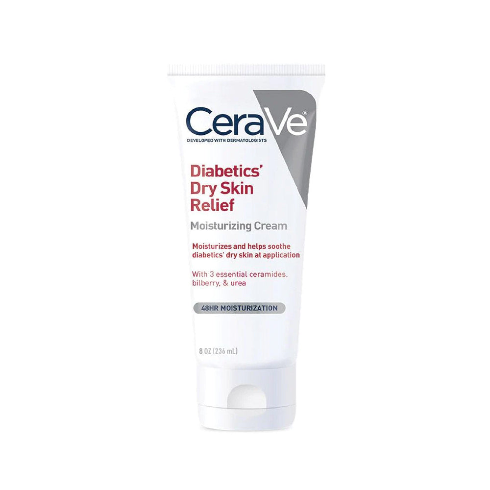 Cerave Diabetics Dry Skin Relief Cream 236ml - Snapcart.pk