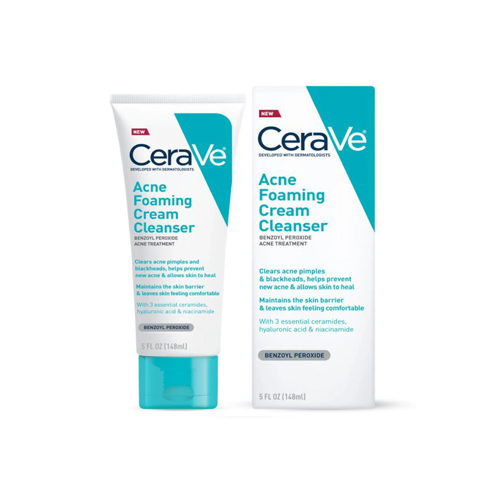 Cerave Acne Foaming Cream Cleanser 150ml - Snapcart.pk