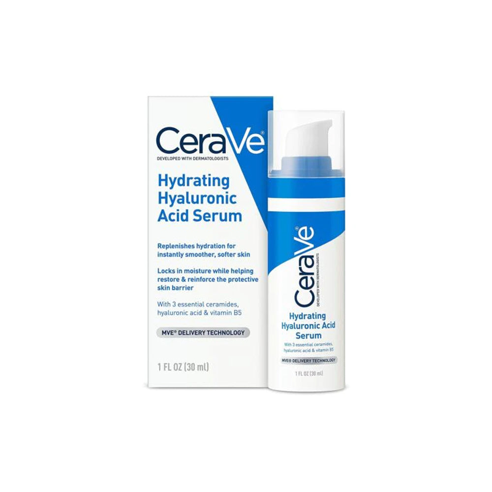 Cerave Hydrating Hyaluronic Acid Serum 30 Ml - Snapcart.pk