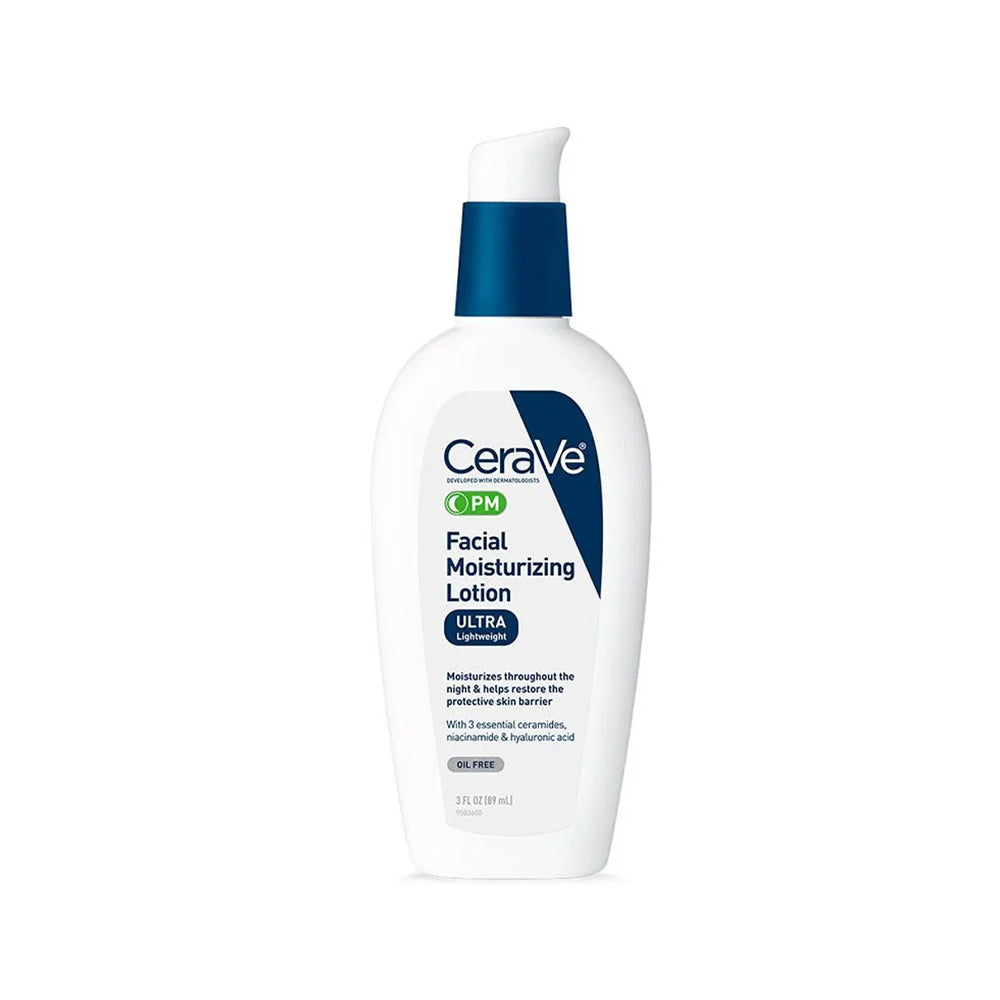 Cerave Pm Facial Moisturizing Lotion 60ml - Snapcart.pk