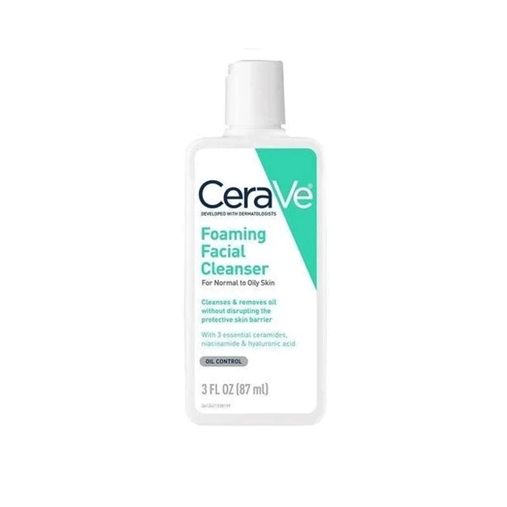 Cerave Foaming Facial Cleanser 87ml - Snapcart.pk