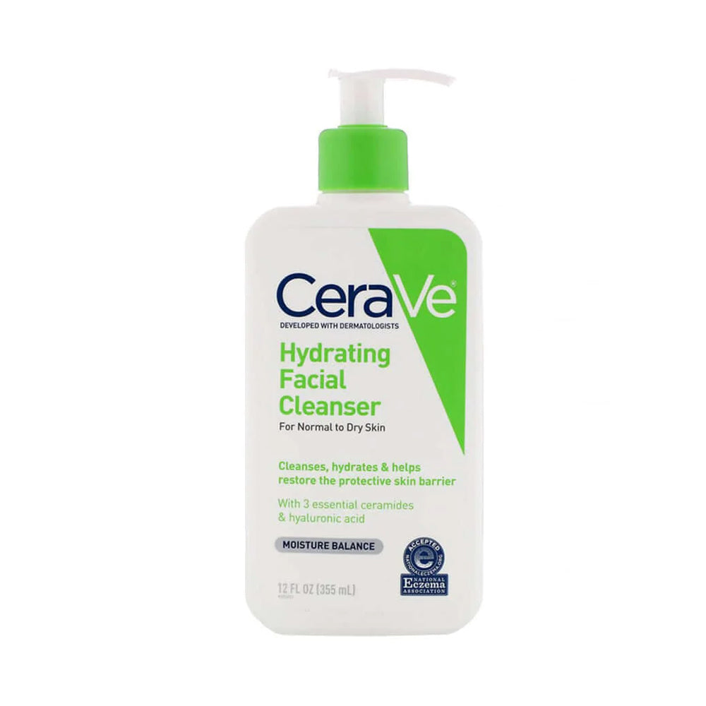 Cerave Hydrating Facial Cleanser 355ml - Snapcart.pk