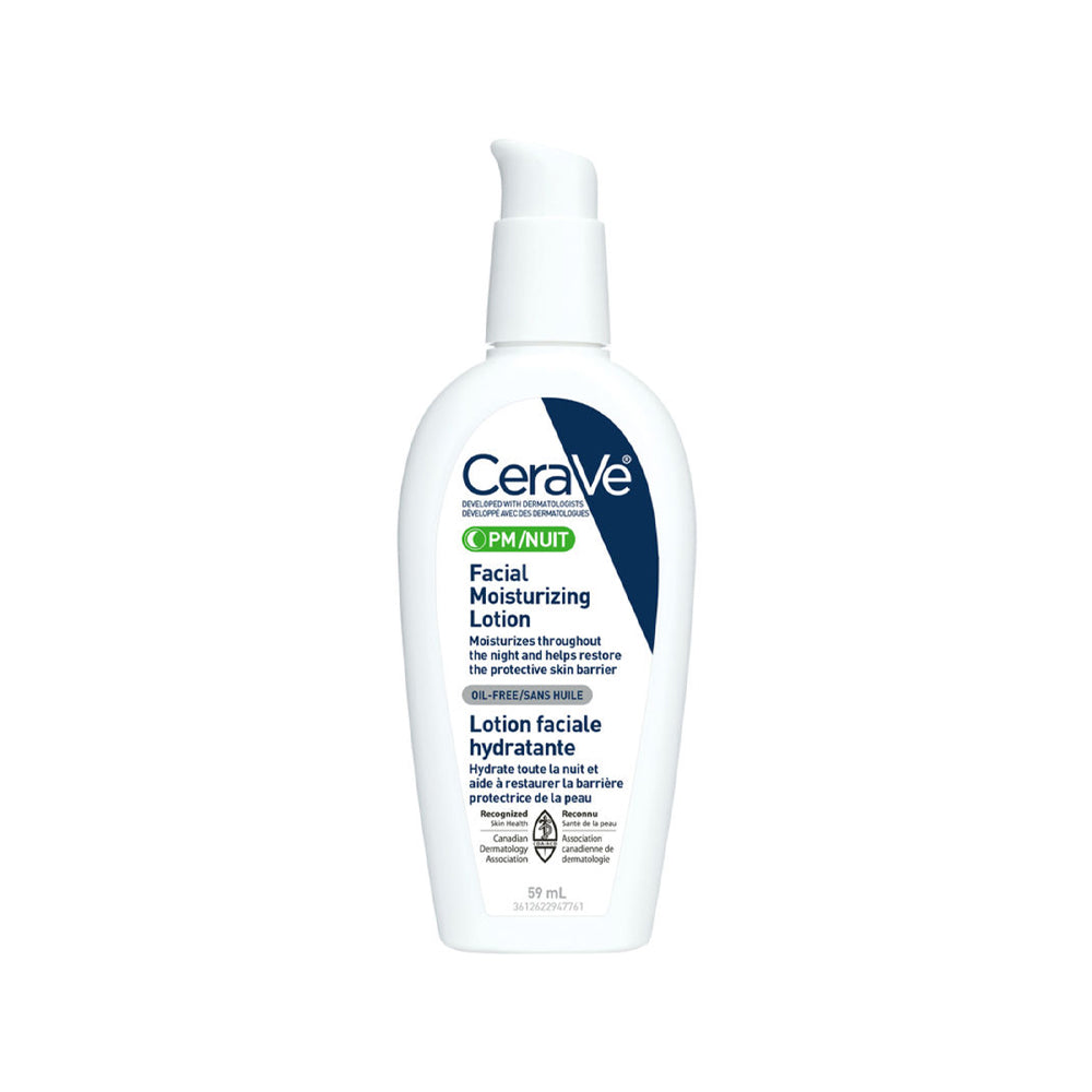 Cerave Pm Faical Moisturizing Lotion 59ml (canada) - Snapcart.pk