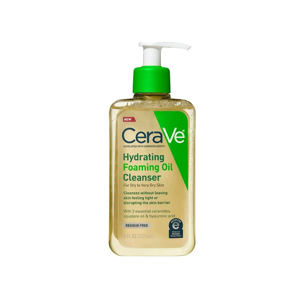 Cerave Hydrating Foaming Cleanser Oil 237ml - Snapcart.pk