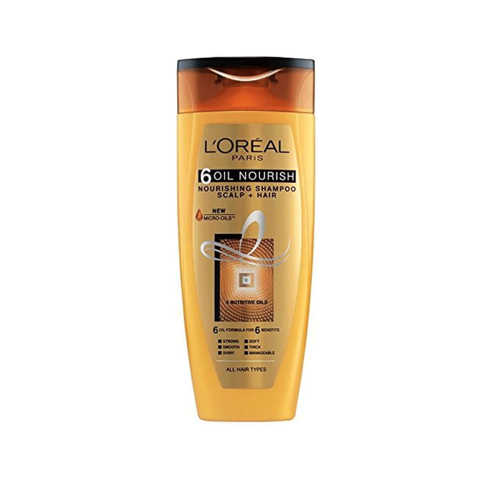Loreal Shampoo 6 Oil Nourish 360ml - Snapcart.pk