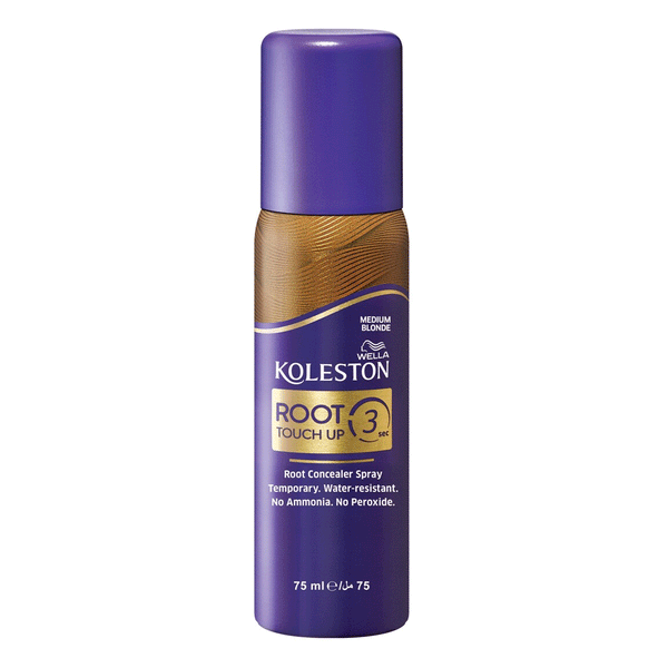 Wella Koleston Root Touch Up Medium Blonde Hair Spray 75ml - Snapcart.pk