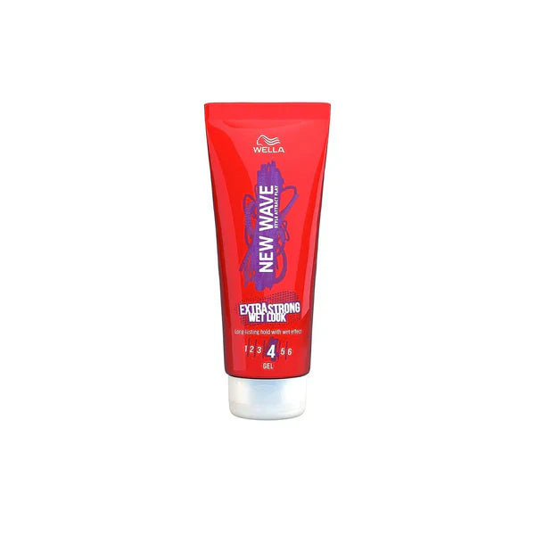 Wella Gel New Wave Extra Strong Wet Look 04 Gel 200Ml