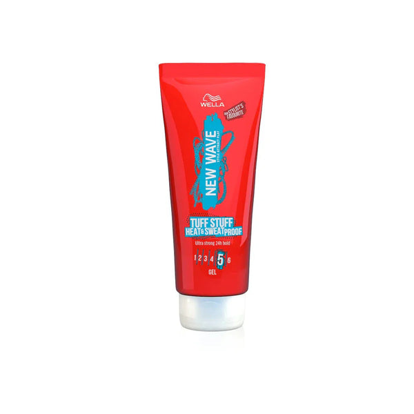 Wella Gel New Wave Tuff Stuff Heat & Sweat Proof 05 Gel 200Ml