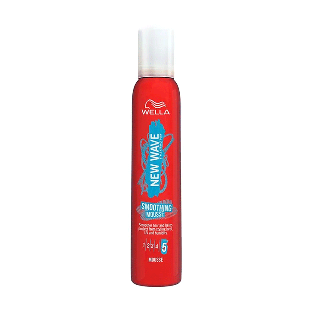 Wella New Wave Smoothing Mousse 200ml