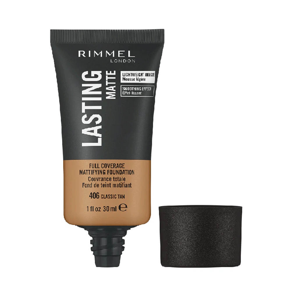 Rimmel Lasting Finish Matte Foundation - 406 Classic Tan