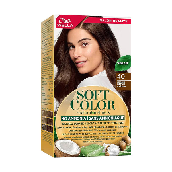 Wella Koleston - Soft Kit 40 Medium Brown 125 Ml