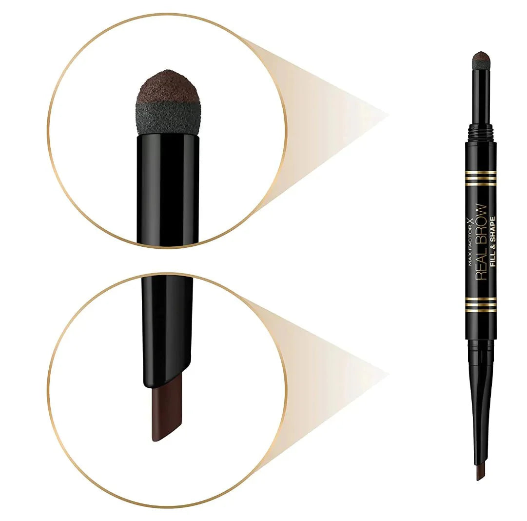 Maxfactor Eyebrow Pencil Real Brow Fill & Shape - 04 Deep Brow