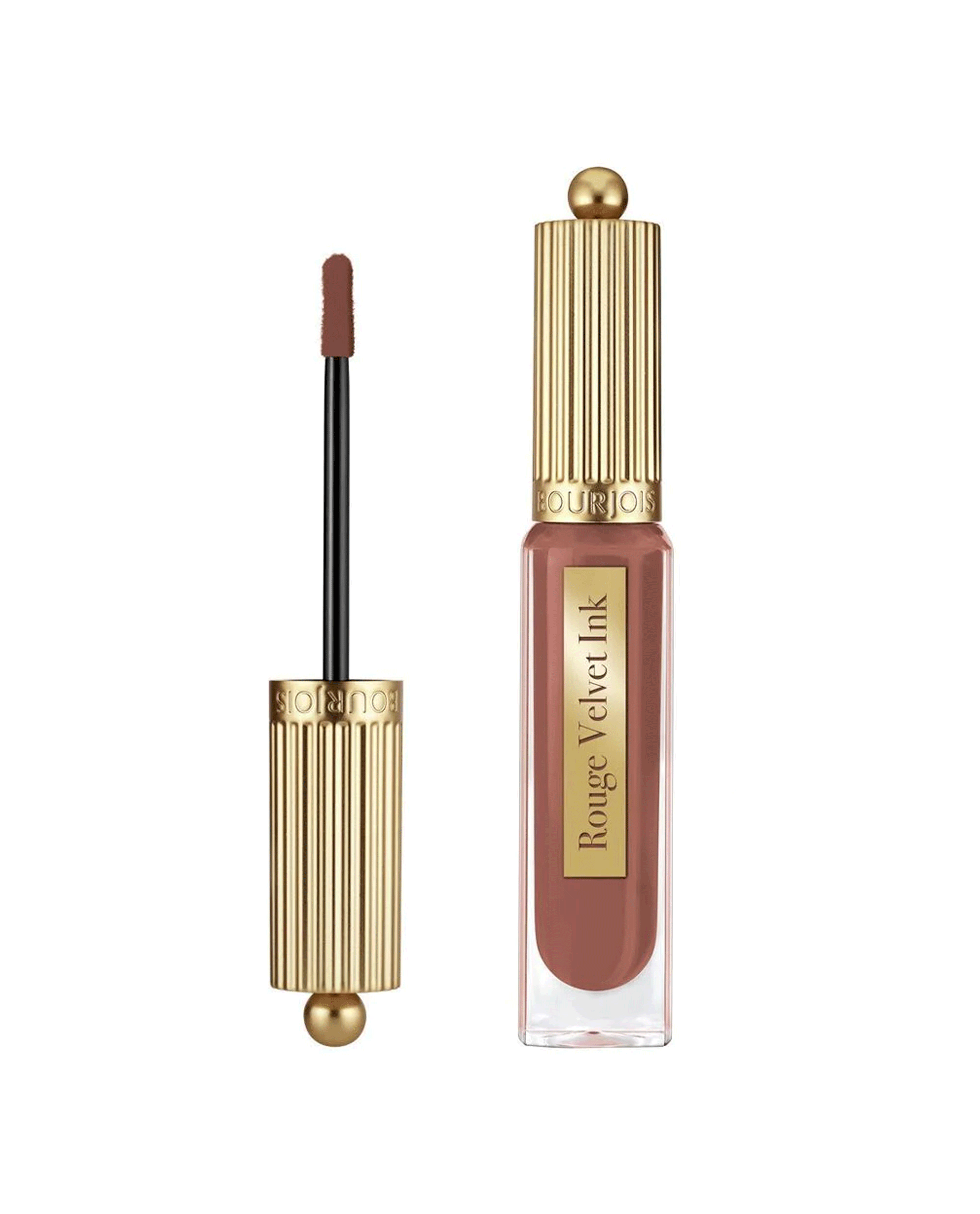 Bourjois Rouge Velvet Ink Lipstick 21 Taupeuccino - Snapcart.pk