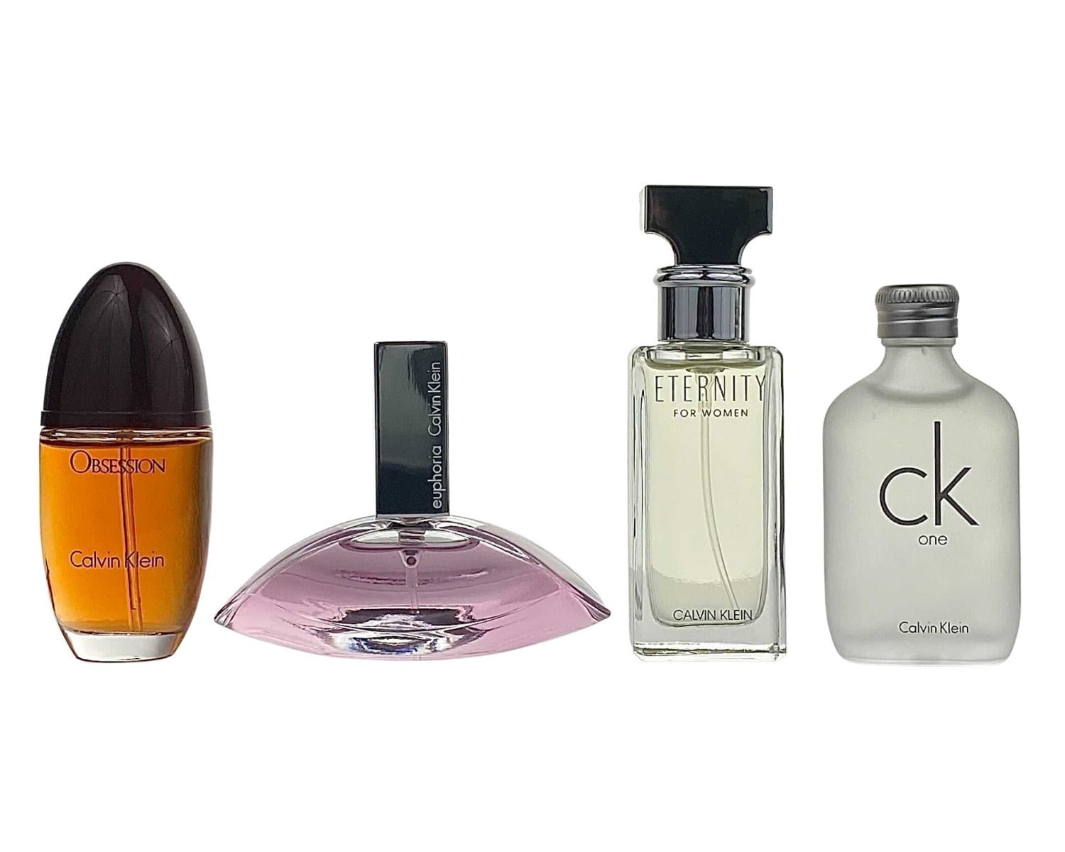 Calvin Klein Obsession EDP 15Ml+ Eternity EDP 15Ml+Ck EDP 15Ml+Euphoria EDP 15Ml