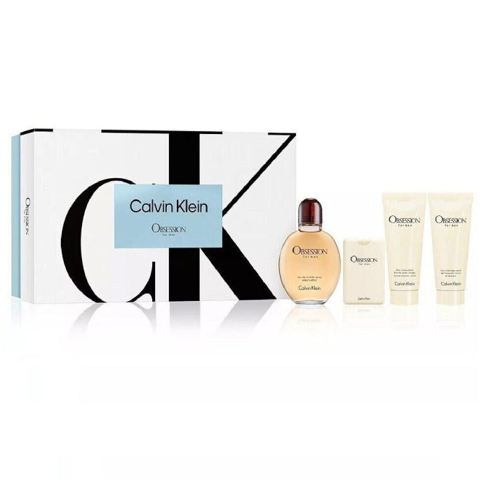 Calvin Klein Obsession for Men Set EDT 125Ml + EDT 20Ml + ASB 100Ml + Body Wash 100Ml