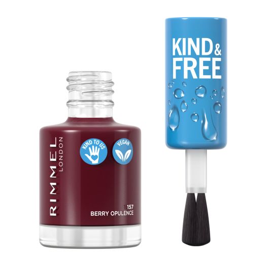 Rimmel Kind & Free Nail Polish -157 Berry Opulence