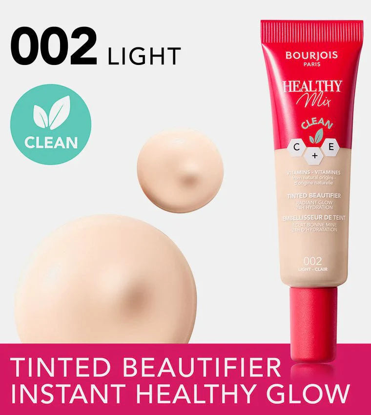 Bourjois -  Healthy Mix Clean Tinted Beautifier Fnd 002 Light