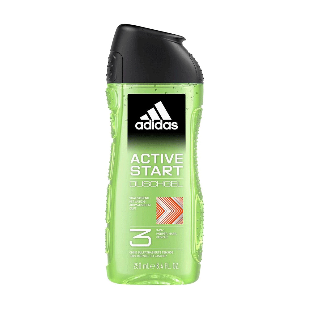 Adidas Men 3in1 Active Start Shower Gel 250ml