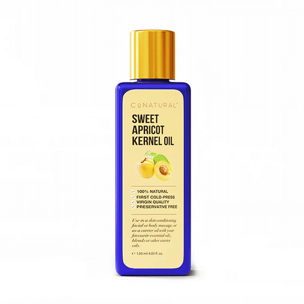 Conatural Organic Sweet Apricot Kernel Oil 120ml Conatural
