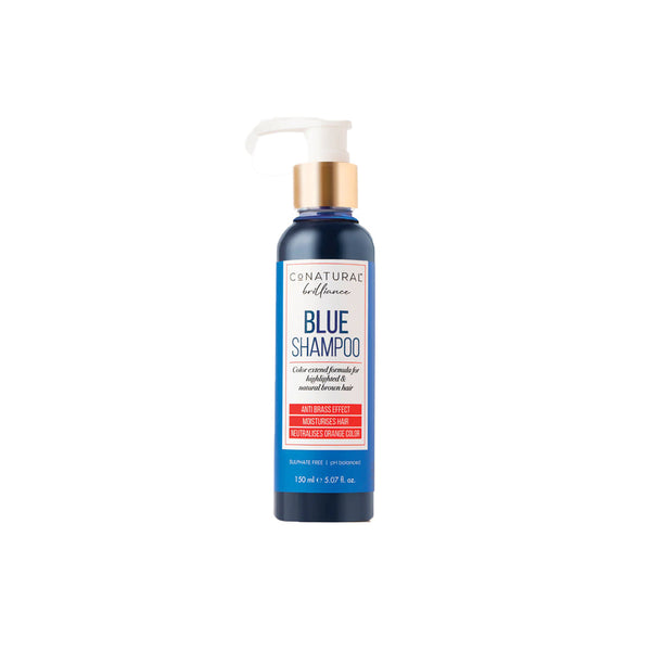 Conatural Blue Shampoo 150ml - Snapcart.pk
