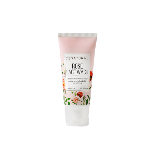 Conatural Rose Face Wash 60ml - Snapcart.pk