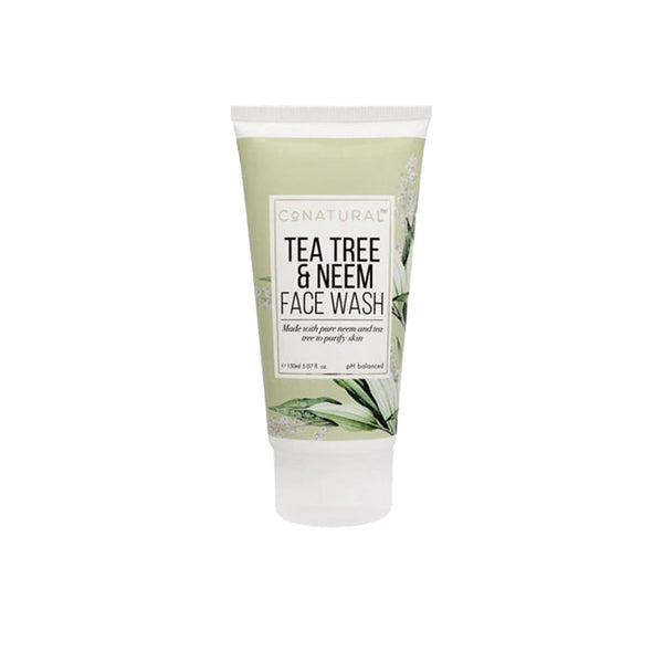 Conatural Tea Tree & Neem Face Wash 60ml - Snapcart.pk