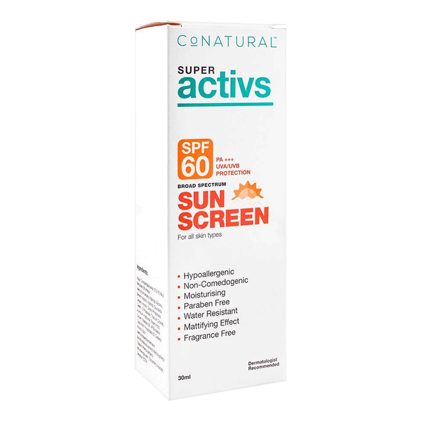 Conatural Super Active Spf 60 Sun Screen 30ml - Snapcart.pk