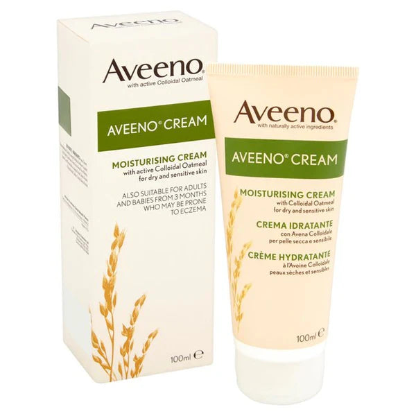 Aveeno Moisturising Cream With Active Colloidal Oatmeal 100Ml