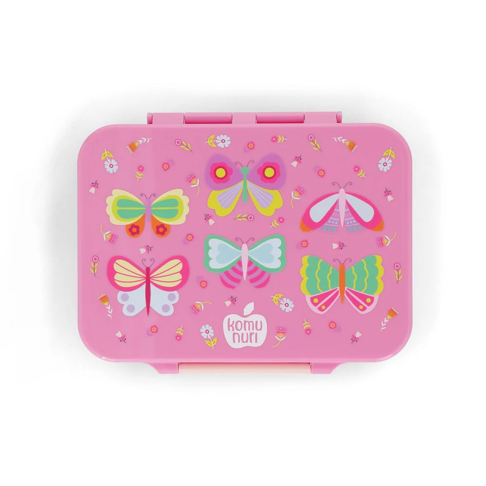 Komu Nuri Butterflies & Flowers Lunch Box