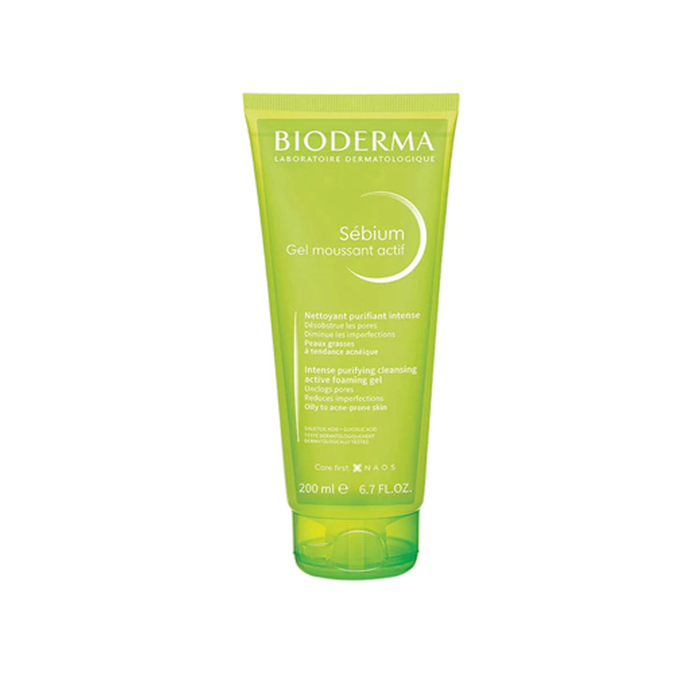 Bioderma Sebium Mousant Actif Gel 200ml - Snapcart.pk