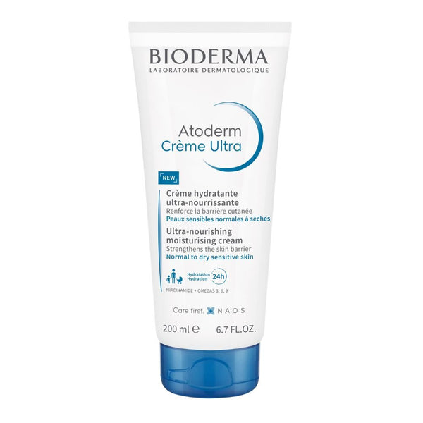 Bioderma Atoderm Ultra Nourishing Moisturizing Cream 200Ml
