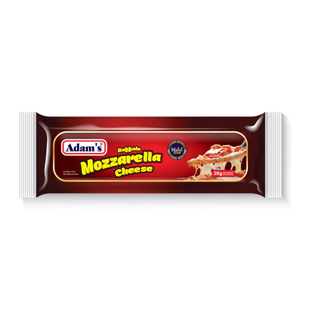 Adams Red Cheese Block 2kg - Snapcart.pk