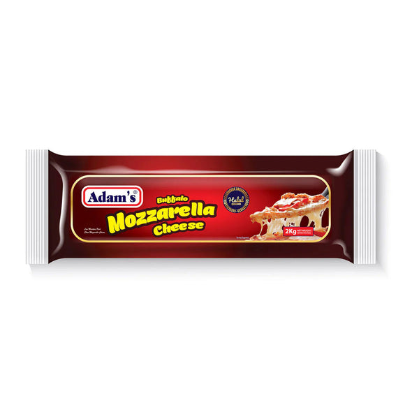 Adams Red Cheese Block 2kg - Snapcart.pk
