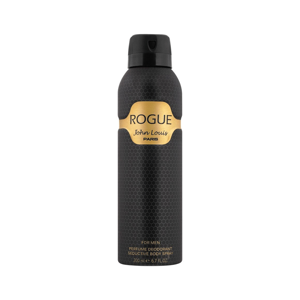 John Louis Rogue For Men Body Spray 200ml - Snapcart.pk