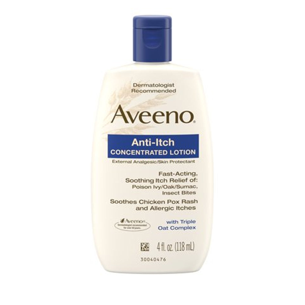 Aveeno Anti-Itech Concentrated Lotion With Triple Oat Complex 118ml