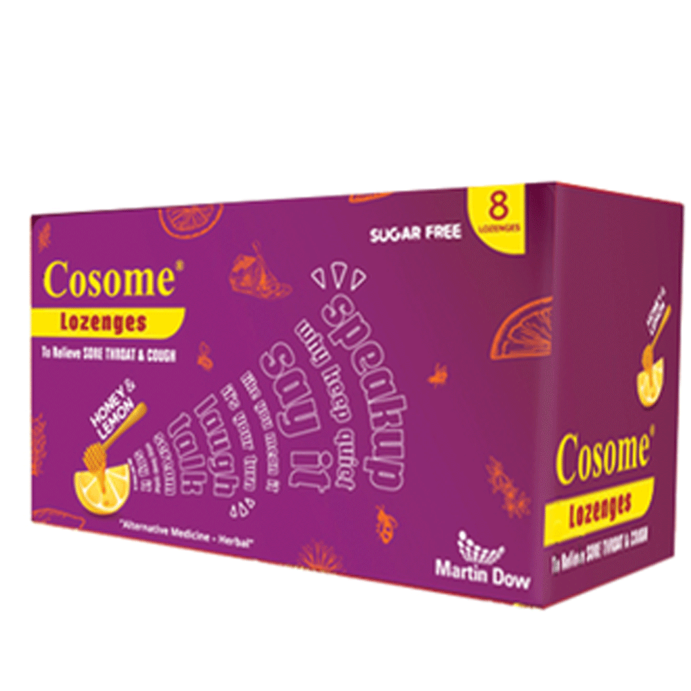 Cosome Sugar Free Lozenges 8s