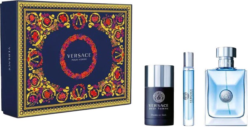 Versace Pour Homme EDT 100Ml + Deo Stick 75Ml + EDT 10Ml