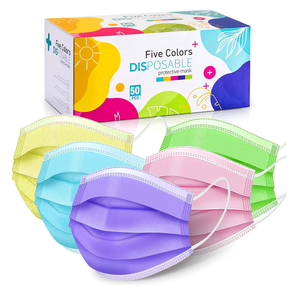 Face Mask Color Packet 10s