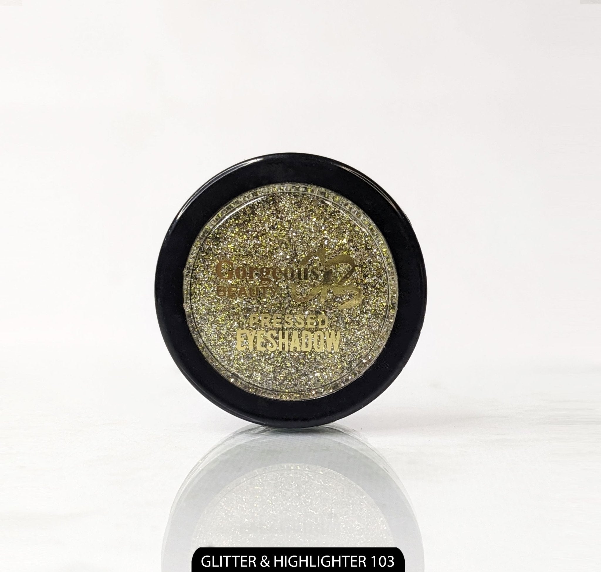 Gorgeous Beauty Pressed Eye Shadow Glitter & Highlighter
